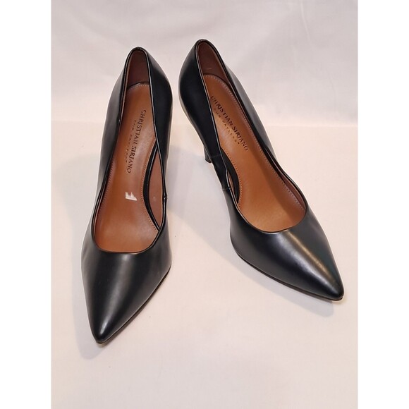 Christian Siriano for Payless Faux Leather 4" Stiletto Heels Pumps EUC Size 9W - Picture 1 of 12